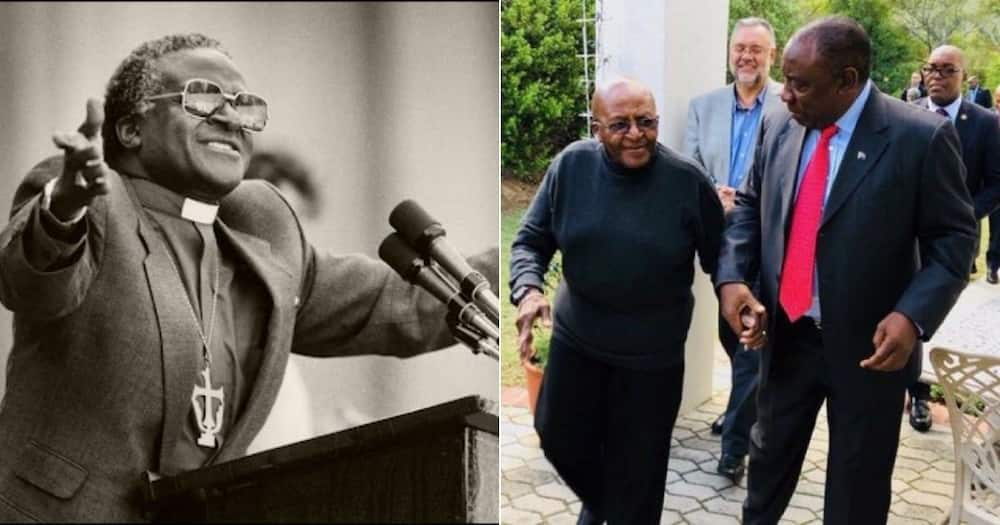 President Cyril Ramaphosa, 90th birthday, Desmond Tutu, Archbishop