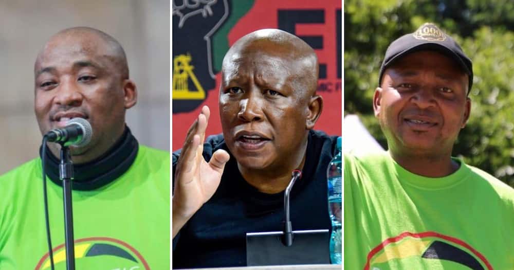 EFF leader Julius Malema slams Patriotic Alliance leaders Gayton McKenzie and Kenny Kunene