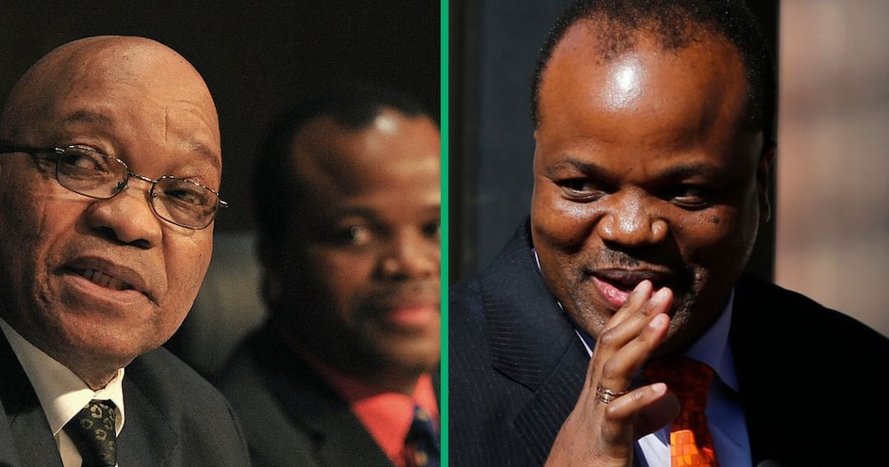 King Mswati allegedly gave Jacob Zuma three bags of money