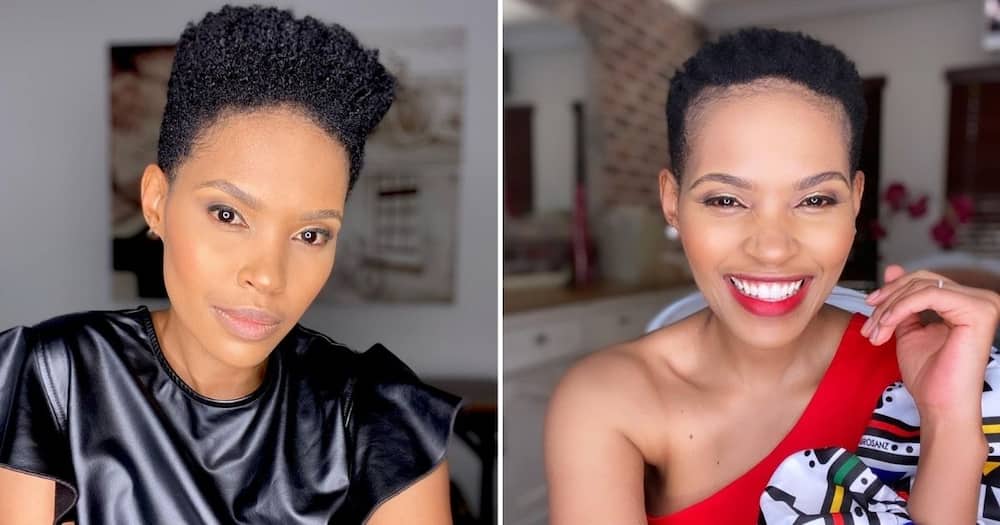 Gail Mabalane opened up about her hair loss journey