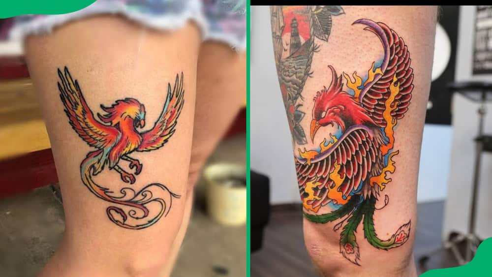 Cute phoenix tattoos