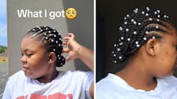 Mzansi woman’s TikTok video shows hair she ordered vs hair she got, netizens are divided over the results