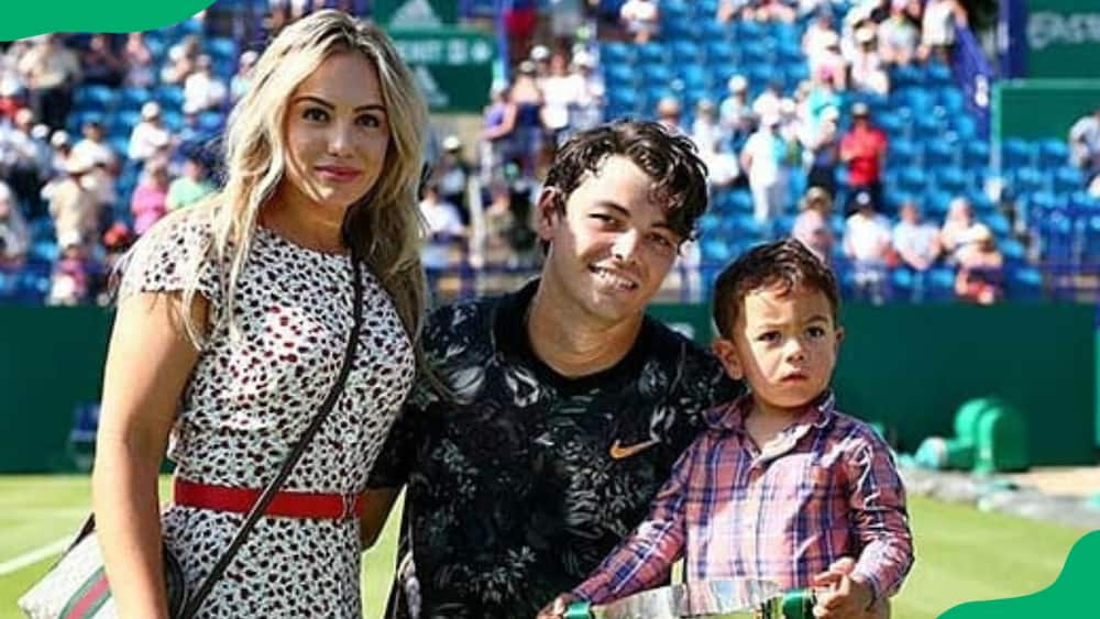 Taylor Fritz's son