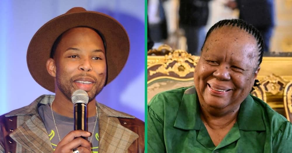 Sizwe Dhlomo's thought-provoking tweet about Minister of International Relations and Cooperation, Dr Naledi Pandor, sparks online debate.