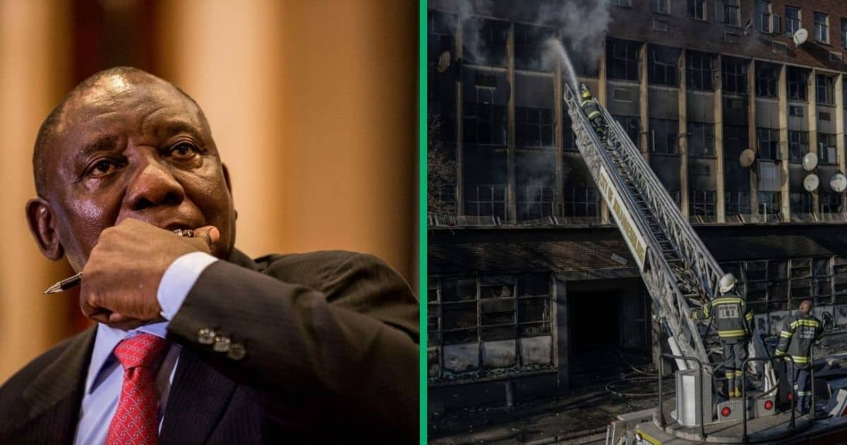 Joburg Building Blaze Sparks Call For Action From Cyril Ramaphosa, SA ...