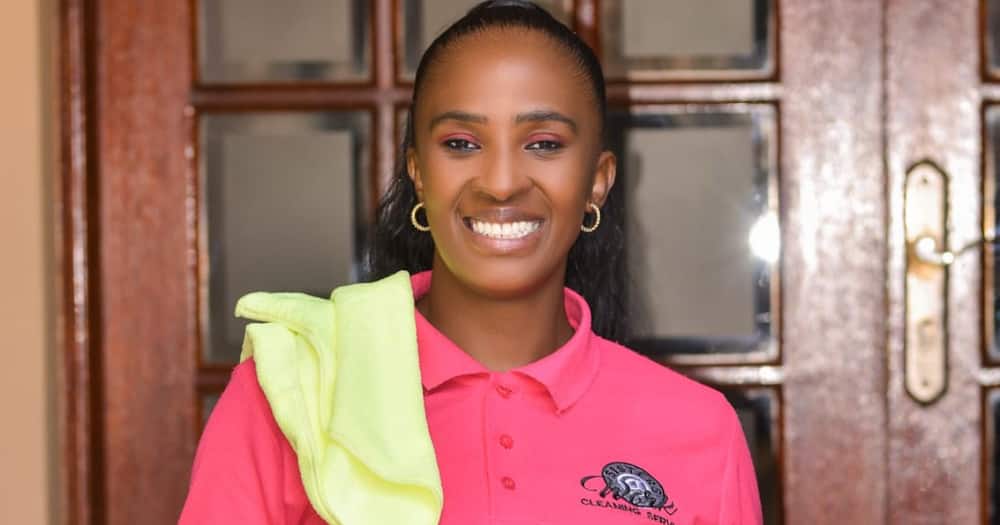 Mbali Nhlapho is a housekeeper who inspires South Africans with her cleaning hacks