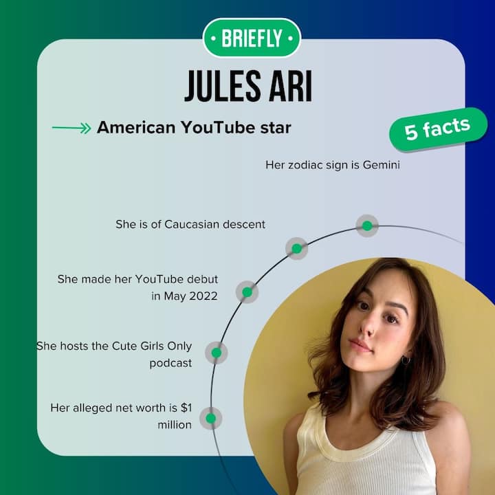 Jules Ari Everything you need to know about the YouTube star Briefly