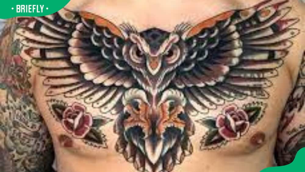 What is the symbolism of a chest tattoo?