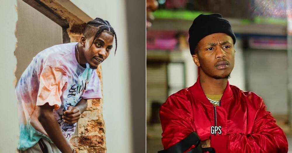 Flvme drops a diss track directed at Emtee, hip hop fans react