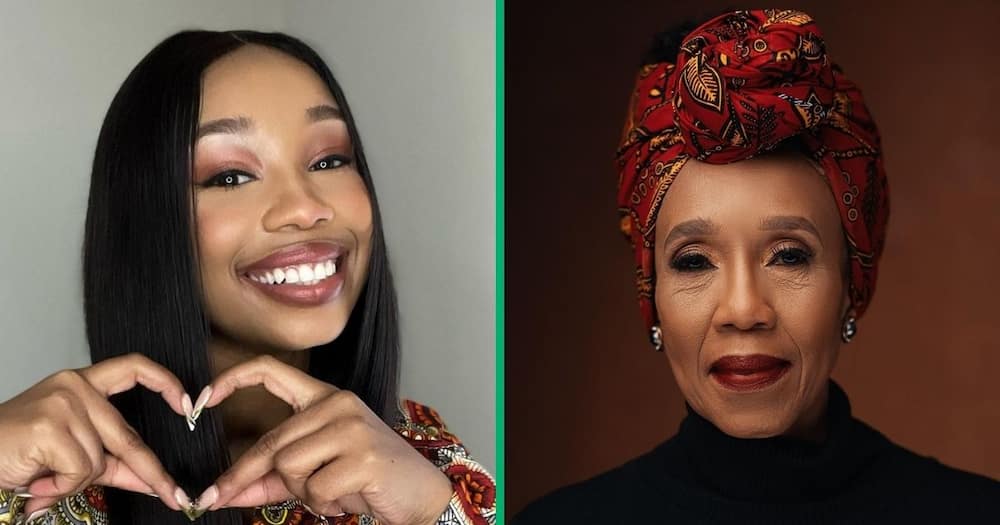 Candice Modiselle shared a video of her mom affirming her