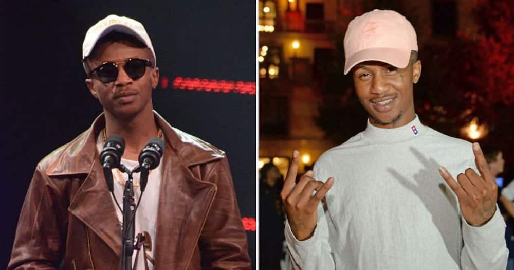 Emtee is alleged to have made peace with his former label Ambitiouz Entertainment.