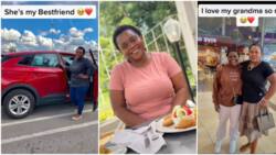 "She looks so young": Lady flaunts her 'fresh' grandma who took her to England in photos, causes stir