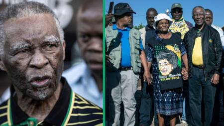Thabo Mbeki says KwaZulu-Natal will listen to ANC’s call and vote for it, Mzansi calls his bluff