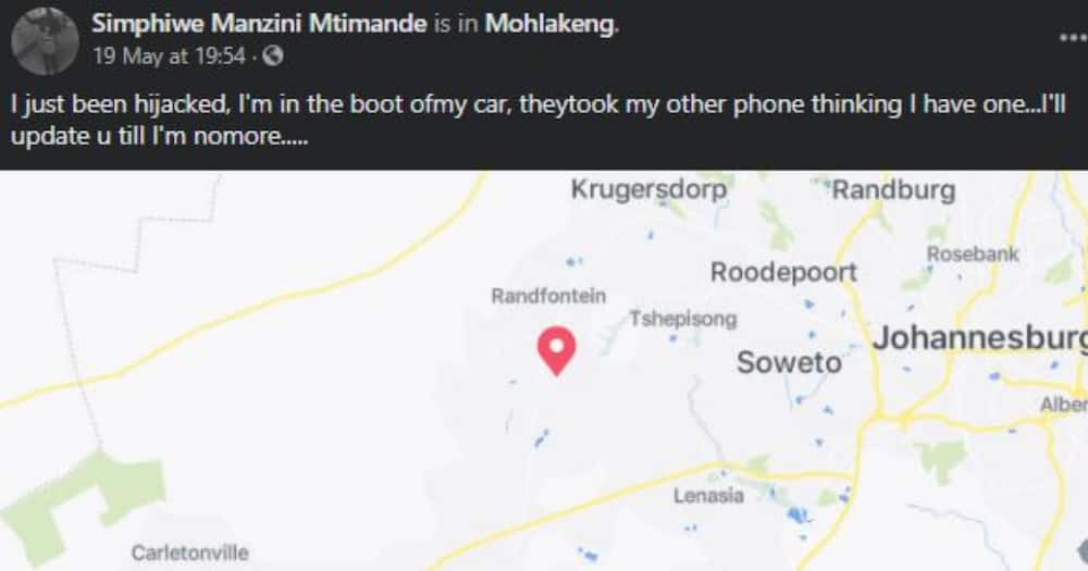 Find Simphiwe Manzini: Woman who faked hijacking released on R2000 bail