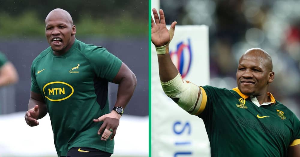 Bongi Mbonambi might play in the Rugby World Cup finals against New Zealand on 28 October