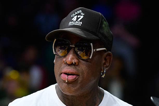 Does Dennis Rodman have a relationship with his kids?