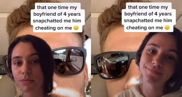 Woman realised boyfriend was cheating after spotting odd 