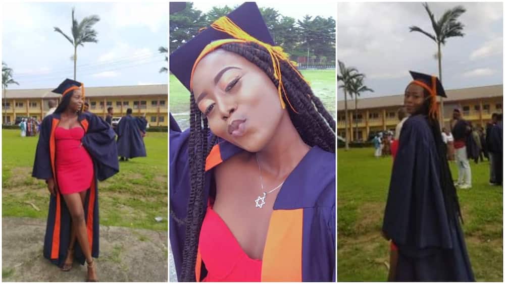 So I can wear a matric gown - Nigerian lady celebrate her university admission