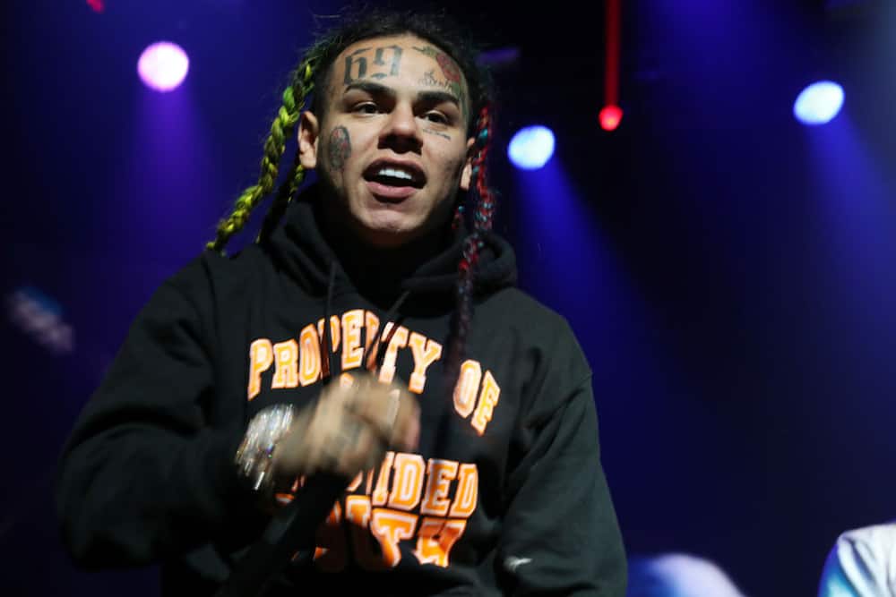 6ix9ine performed at Power105.1 Powerhouse NYC at Prudential Center