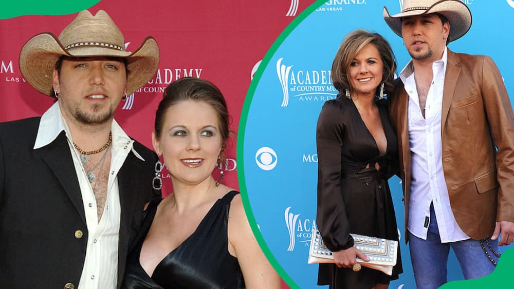 Jason Aldean and his first wife, Jessica