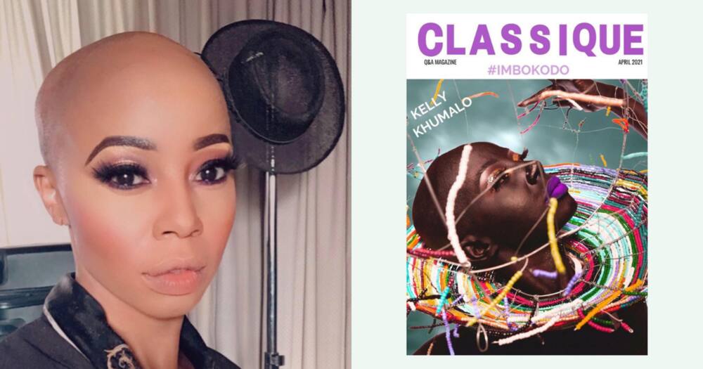 Kelly Khumalo Makes History, Features on Cover of Classique Magazine