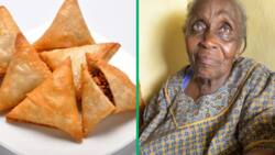 Gogo hilariously rejects grandson's samoosas and demands KFC instead in TikTok video, SA in stitches