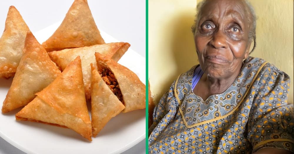A gogo hilariously rejected her grandson's samoosas and asked for KFC instead