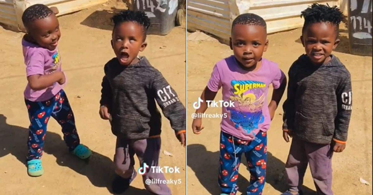 Video Of 2 Kids Dancing To Amapiano Remix Goes Viral, Mzansi Enthralled ...