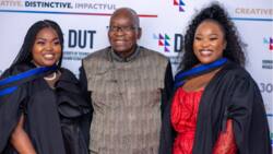 Jacob Zuma has proud poppa moment celebrating daughter and niece’s academic achievement during DUT graduation