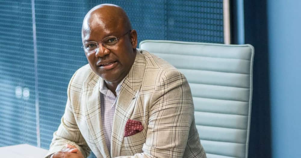 July Ndlovu, chief executive officer of Thungela Resources Ltd., speaks during an interview at the company's offices in Johannesburg, South Africa, on Tuesday, June 8, 2021.