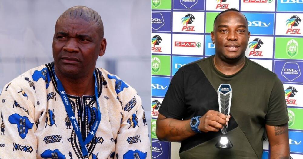 Clive Barker says Bafana Bafana coach Molefi Ntseki should be replaced by Benni McCarthy. Image: Michael Sheehan'AFP a Getty/Twitter