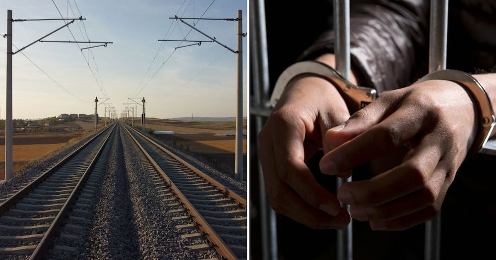 Zimbabwean national, sentenced, six years, stole railway tracks, R132k, illegal immigrant, court