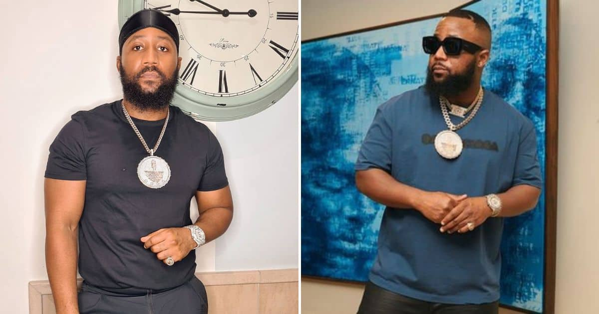 Cassper Nyovest Shows Off His New Iced-Out Neck Piece, Shares Pics ...