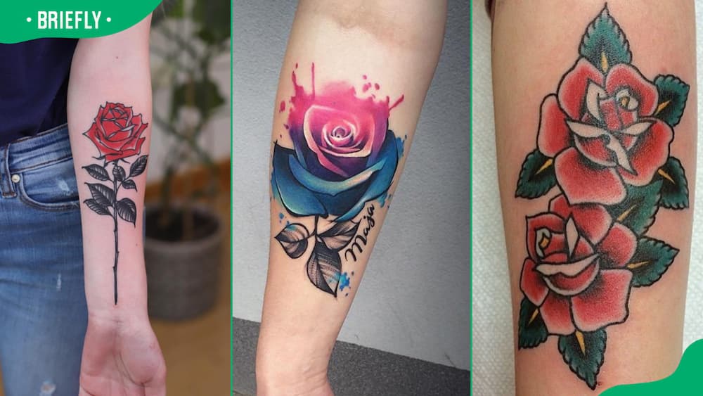 Stunning rose tattoo ideas