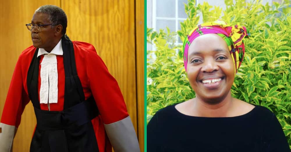 Judge Ratha Mokgoatlheng and Zandile Mshololo squared off against each other in court