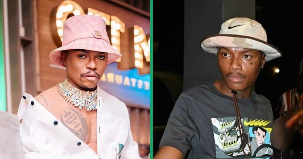 Somizi Mhlongo was mistaken for Shebeshxt in a recent photo
