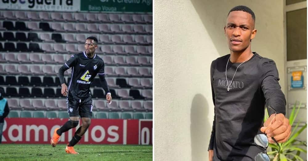 South African footballer George Matlou has alleged that he has been racially abused in Portugal. Image: LGMatlou/Instagram