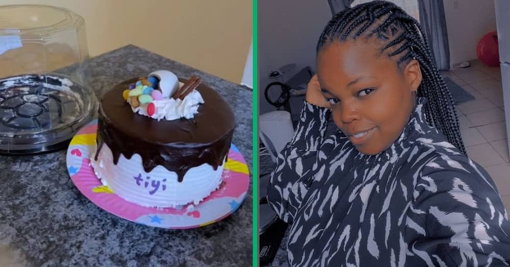 Woman pimps out Checkers cake that cost R80