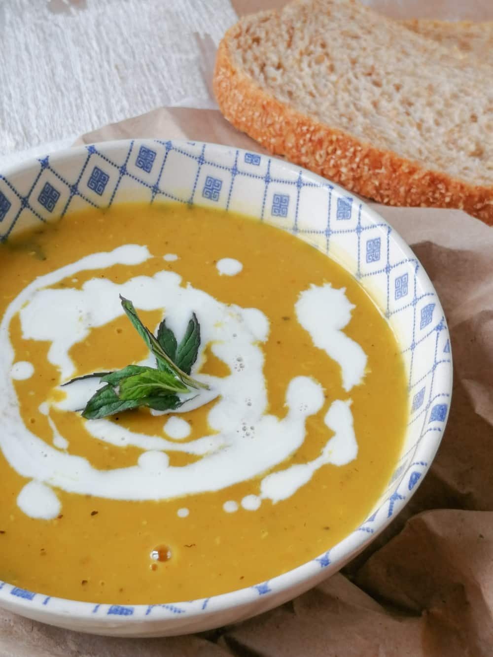 How do you thicken up butternut squash soup?