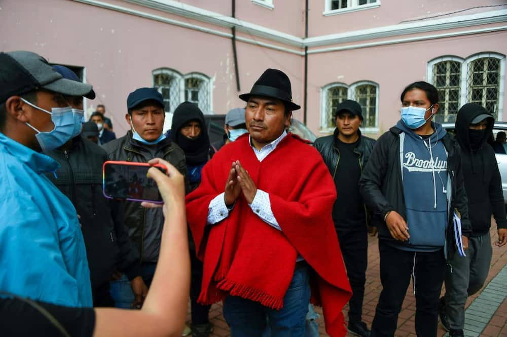 Indigenous leader Leonidas Iza is standing trial over the road blocks that accompanied 18 days of crippling protests in Ecuador