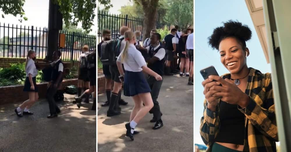 Video, School Boy and Girl, Dance Challenge