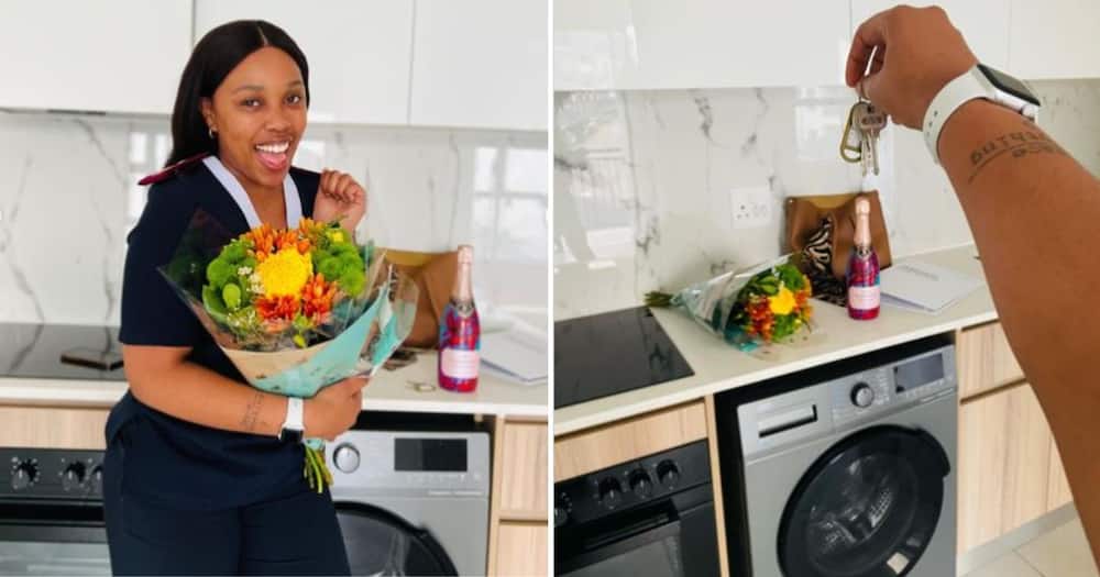 Gorgeous celebrates getting her new home and shared pics on Instagram