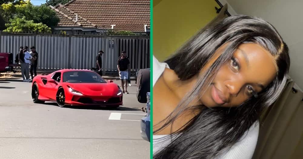 A TikTok video showing Varsity College students arriving in stunning cars on campus has gone viral.