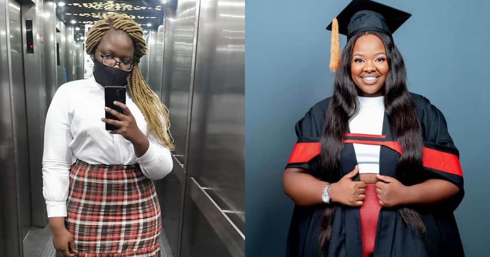 "My Ancestors Wildest Dream Come True": Lady Proudly Bags Law Degree