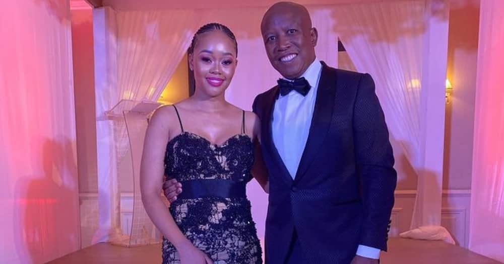 Julius Malema and His Beautiful Wifey Turn Many Heads at an Event
