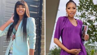 Ayanda Thabethe's Friends Give Followers a Peek Inside Her Tiffany & Co  Themed Baby Shower 