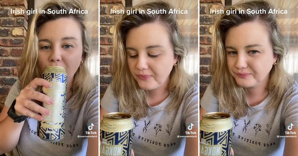 An Irish girl in SA tried Castle Milk Stout for the first time
