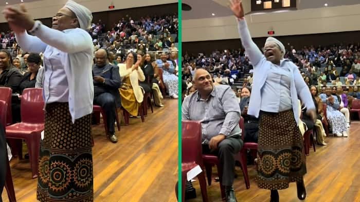 Proud African mom cheers wildly at child's UWC graduation, captures hearts in Mzansi