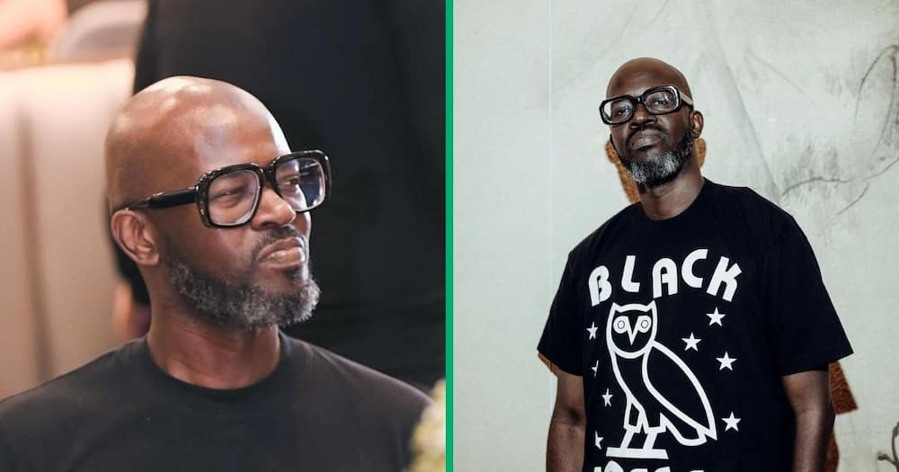 Mzansi uncovered Black Coffee's old event poster