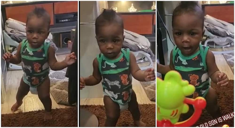 6-Month-Old Baby Surprises Mother by Walking to Her for First Time ...